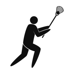 Lacrosse Player - Male | Strike | Silhouette | v2