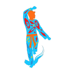 Karate - Male | Splash | Colorful | v3
