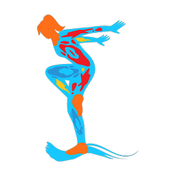 Break Dancing - Female | Splash | Colorful | v1