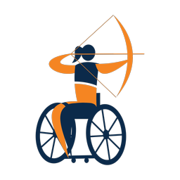 Para Archery - Female | Motion | 2 Colored | v1