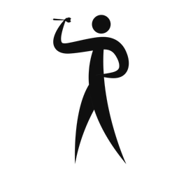Darts - Male | Motion | Silhouette | v1