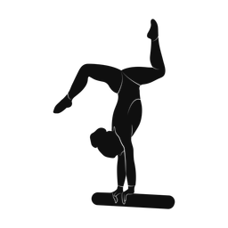Balance Beam - Female | Promax | Silhouette | v6