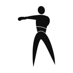 Boxing - Male | Motion | Silhouette | v3