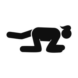Yoga - Female | Round | Silhouette | v2