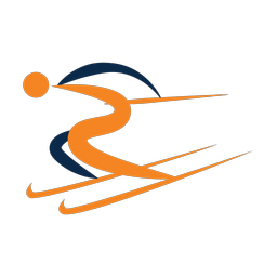 Downhill Skiing - Male | Motion | 2 Colored | v1
