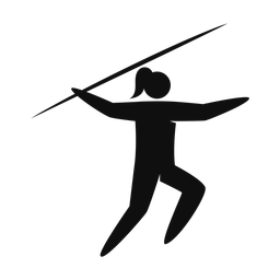 Javelin Throw - Female | Strike | Silhouette | v1