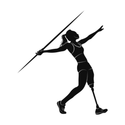 Para Javelin Throw - Female | Promax | Silhouette | v1
