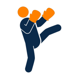 Kickboxing - Male | Round | 2 Colored | v1