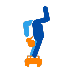 Pommel Horse - Female | Round | 3 Colored | v2