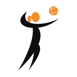 Volleyball - Female | Motion | 2 Colored | v2