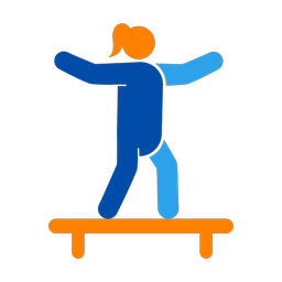 Balance Beam - Female | Round | 3 Colored | v1