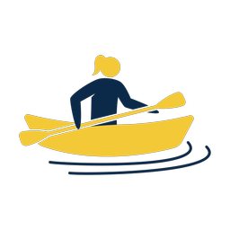 Canoeing - Female | Strike | 2 Colored | v1