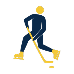 Ice Hockey Player - Male | Strike | 2 Colored | v3