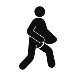 Rugby - Male | Round | Silhouette | v2
