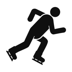 Speed Skating - Male | Round | Silhouette | v3