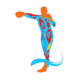 Boxing - Male | Splash | Colorful | v3