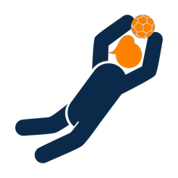 Soccer Goalie - Female | Round | 2 Colored | v2