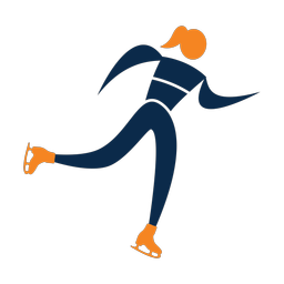 Speed Skating - Female | Motion | 2 Colored | v5