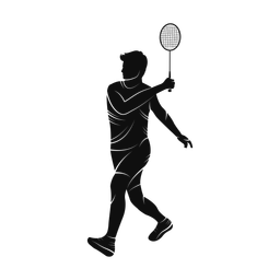 Badminton - Male | Promax | Silhouette | v2