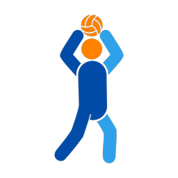 Volleyball - Male | Round | 3 Colored | v5