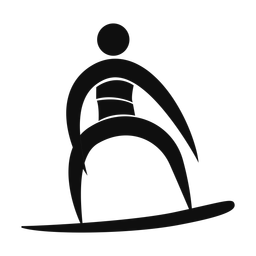 Snowboarding - Male | Motion | Silhouette | v1