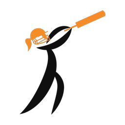 Cricket Batter - Female | Motion | 2 Colored | v1