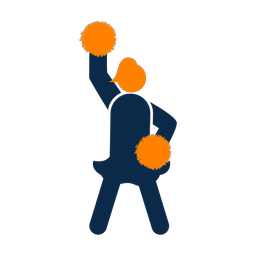Cheerleader - Female | Round | 2 Colored | v7