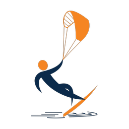 Kitesurfing - Male | Motion | 2 Colored | v1