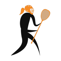 Lacrosse Goalie - Female | Motion | 2 Colored | v1