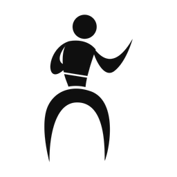 Karate - Male | Motion | Silhouette | v3