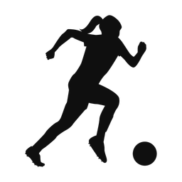Soccer Player - Female | Classic | Silhouette | v3