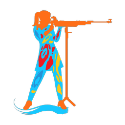 Air Rifle - Female | Splash | Colorful | v1