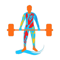 Power Lifter - Male | Splash | Colorful | v1