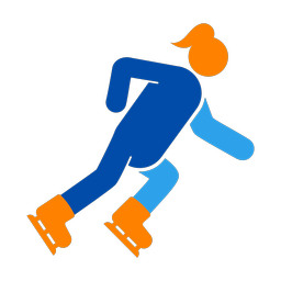 Speed Skating - Female | Round | 3 Colored | v6