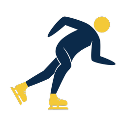 Speed Skating - Male | Strike | 2 Colored | v7