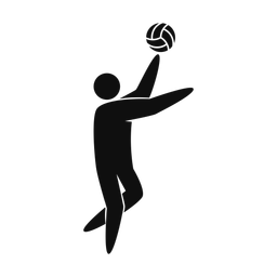 Volleyball - Male | Strike | Silhouette | v2