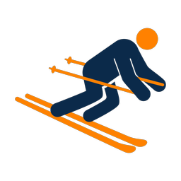 Downhill Skiing - Male | Round | 2 Colored | v1