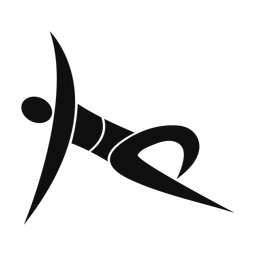 Yoga - Male | Motion | Silhouette | v4