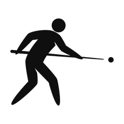 Billiards - Male | Strike | Silhouette | v1