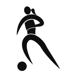 Soccer Player - Female | Motion | Silhouette | v4