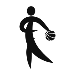 Basketball - Male | Motion | Silhouette | v4