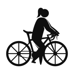 Cycling - Female | Strike | Silhouette | v1