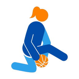 Basketball - Female | Round | 3 Colored | v8