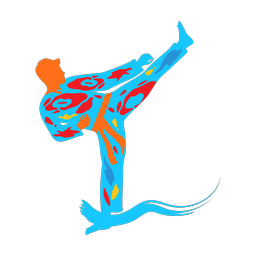 Karate - Male | Splash | Colorful | v2