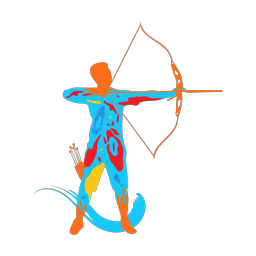 Archery - Male | Splash | Colorful | v1