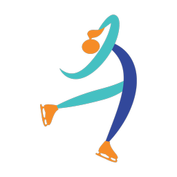 Figure Skating - Female | Motion | 3 Colored | v4