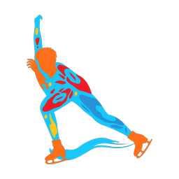 Speed Skating - Male | Splash | Colorful | v5