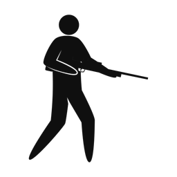 Hunting - Male | Strike | Silhouette | v3