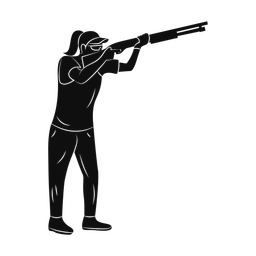 Skeet Shooting - Female | Promax | Silhouette | v1