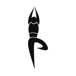 Yoga - Male | Motion | Silhouette | v6